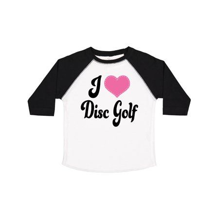 

Inktastic I Love Disc Golf Gift Toddler Boy or Toddler Girl T-Shirt