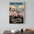 thumbnail image 6 of Vintage Motivational Inspirational Retro Tourism Wall Art Mount Rushmore Travel Poster Decor for Office Home Study Print Poster, 6 of 8
