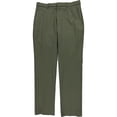 thumbnail image 1 of Tommy Hilfiger Mens Solid Casual Trouser Pants, Green, 30W x 30L, 1 of 3