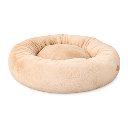 Vibrant Life Large Round Orthopedic Pet Bed Tan 30