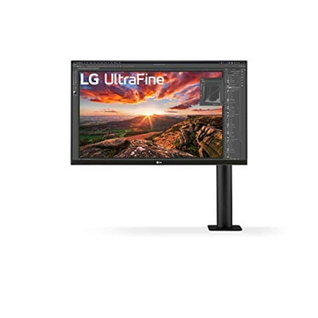LG 27" IPS UHD IPS Monitor for Business with Ergonomic Stand 5 ms FreeSync (AMD Adaptive Sync) 3840 x 2160 (4K) HDMI, DisplayPort, USB, Audio Flat Panel UltraFine 27BN88U-B