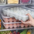 thumbnail image 2 of RuiJY Storage Box Transparent Anti-slip 34 Grids Home Egg Tray for Refrigerator, 2 of 10