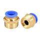 thumbnail image 1 of 5Pcs 1/2" G Conector de Junta Recta Macho de 12mm Accesorio Rápido, 1 of 4