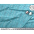 thumbnail image 3 of Soimoi Blue Heavy Satin Fabric Arrows Arrow Decor Fabric Printed Yard 54 Inch Wide, 3 of 3
