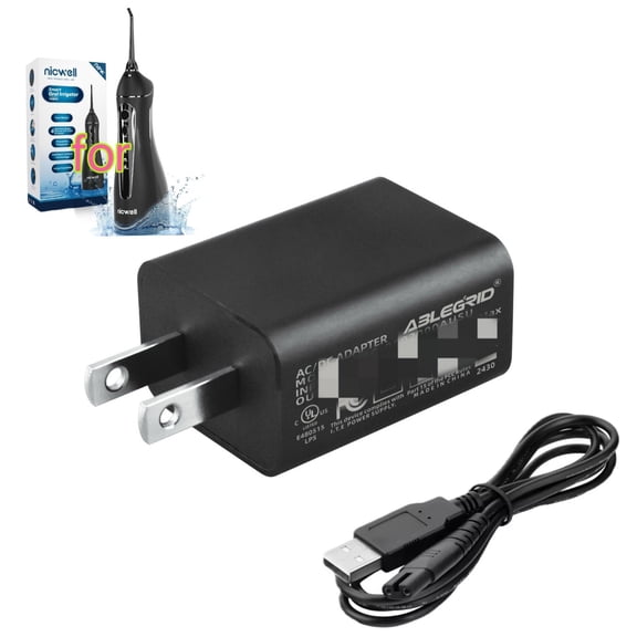Water Flosser Charger for Nicwell F5025 Charging Cable