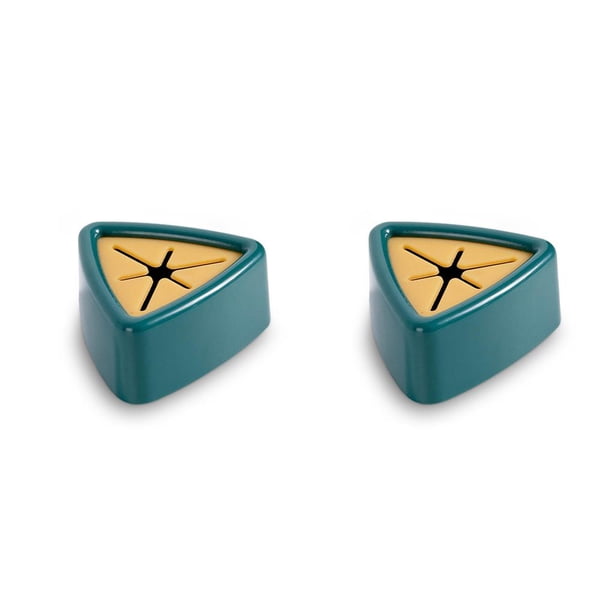 Toallero de baño sin Perforación sweethay organizador de cocina plástico Verde oscuro 2Conjunto