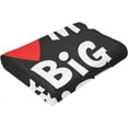 thumbnail image 6 of I Love My Big Sister Throw Blanket Super Soft Warm Fleece Blanket, Suitable for Sofa Home Decoration Travel 40"x30", 6 of 8