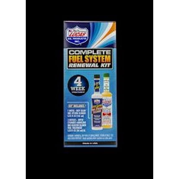 Lucas Oil Complete Fuel System Renewal Kit/6X1/4 Pack