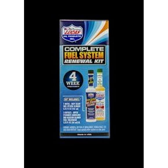 Lucas Oil Complete Fuel System Renewal Kit/6X1/4 Pack