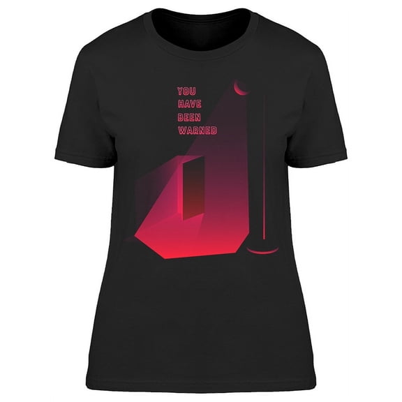 Neo Noir Cyberpunk Scene T-Shirt Women -Image by Shutterstock, Female Medium