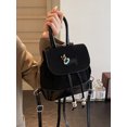thumbnail image 5 of Bolso de hombro retro esmerilado para mujer otoño/invierno 2024 nueva mochila mini bolso de viaje, 5 of 5