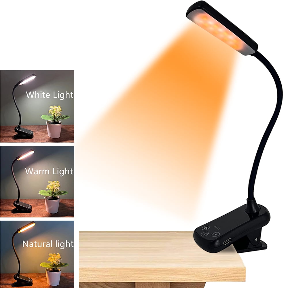 Clipon Book Light for Reading at Night in Bed,16 LED Reading Light up