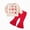 H226-Red, variant on TOWED22 Toddler Clothes For Baby Girls Cute Graphic Print Long Sleeve Sweatshirt Pants Girls Warm Fall Winter Outfits Set,Purple,18M
