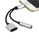 thumbnail image 2 of Adaptador Ele-gate WI142 para iPhone Lightning 3.5 Auxiliar Audífonos y Carga Gris, 2 of 4