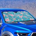 thumbnail image 2 of Yuyamidu Cherry Blossom Front Window Car Sun Shade Foldable Windshield Sunshade for SUV Van Fashion Car Sun Visor Large Car Window Shield Blocks UV Rays Auto Accessories, 2 of 7