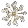 thumbnail image 4 of Fredrick Ramond Fr46956 Elise 19 Light 27" Wide Abstract Pendant - Black, 4 of 7