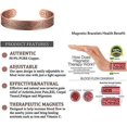 thumbnail image 5 of Pulsera magnética de cobre TUNC para hombres y mujeres con 6 imanes, 5 of 5