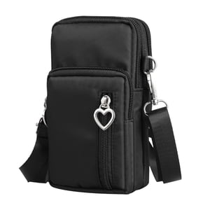 TSV Waterproof Nylon Small Crossbody Cell Phone Purse