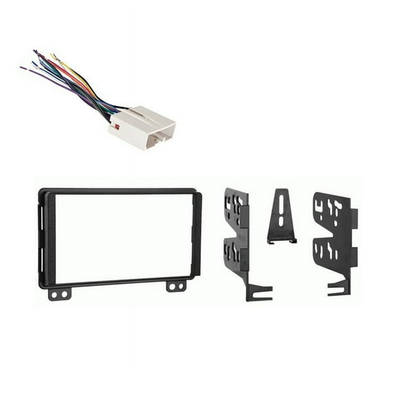 Metra ford Mustang 2004 Double DIN Harness Radio Install Dash Kit