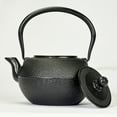 thumbnail image 5 of Primula Hammered 36 Oz. Cast Iron Teapot With Enameled Interior And Stainless Steel Loose Leaf Tea Infuser (Box) - Black, 5 of 11
