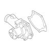 Genuine OE Mitsubishi Water Pump Assembly - 1300A066