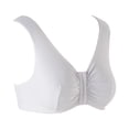 thumbnail image 6 of McKesson Post-Surgical Bra, Cotton/Spandex - White, Fits 32B, 32C, 32D, 1 Ct, 6 of 8