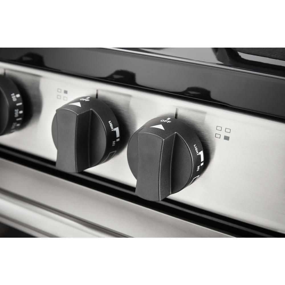Whirlpool WFG500M4HS 24 Inch Freestanding Gas Range with Sealed Burners