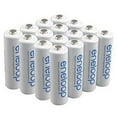 thumbnail image 1 of New HR-3UTGB Sanyo Eneloop 16 Pack AA NiMH Pre-Charged Rechargeable Batteries 1800 Cycles - FREE BATTERY HOLDER-, 1 of 2