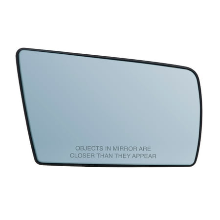 Cl Coupe - 30292 - Fit System Passenger Side Heated Mirror Glass w/ backing plate, Mercedes C-class 94-00, CL 98-00, E 96-99, E Wagon 98-99, S Coupe 96-97, S Sedan 96-99, SL 97-98, blue lens