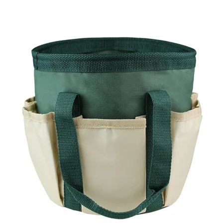 Portable Barrel Tool Bucket Bag 6 Pocket Garden Small Kit Hardware Accessories Tool Bucket Organizer 3.5 Gallon (Green) Portable Barrel Tool Bucket Bag 6 Pocket Garden Small Kit Hardware Accessories Tool Bucket Organizer 3.5 Gallon (Green)