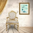 thumbnail image 3 of Lam, Vanna 20x24 Gold Ornate Wood Framed with Double Matting Museum Art Print Titled - Blue Shift I, 3 of 4