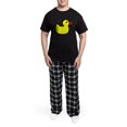 thumbnail image 5 of CafePress - Duck Icon Rubber Ducky Men's Dark Pajamas - Men's Dark Loose Fit Cotton Pajama Set, 5 of 7