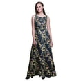 thumbnail image 1 of Bimba Floral Ladies Printed Long Tank MaxiDressResort Wear Evening Gown-Small, 1 of 5