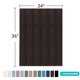 thumbnail image 5 of Alfombra de baño, felpilla, peluda, antideslizante, 60 x 90 cm, color marrón, 5 of 7