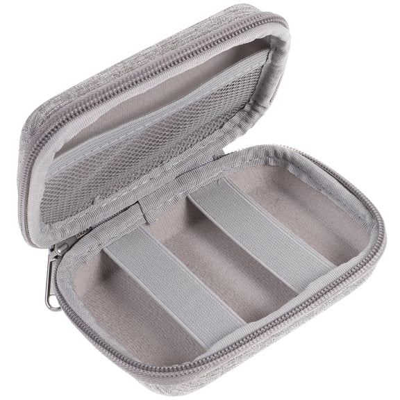 unbranded Small Tech Organizer Travel Case Cable Bag Data Storage