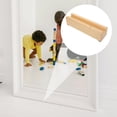 thumbnail image 3 of KAKOWELY Wooden Mirror Support Fixed Base Stable Mirror Stand For Bathroom Hallway, 3 of 8