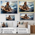thumbnail image 4 of Designart "Disciple'S Christian Land Journey" Christianity Floater Framed Canvas Prints, 4 of 5
