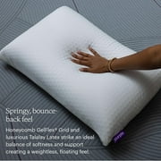 Purple Harmony Pillow Standard, Tall - 360º Purple Grid Hex Technology, Hypoallergenic