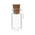 thumbnail image 2 of WHAMVOX 24 Pieces Small Glass Bottles with Cork Lids for Home Use and Versatile Decorative, 2 of 6