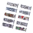 thumbnail image 1 of Peahefy Fake Stickers,10pcs Fake Stickers Temporary Waterproof Skull Pattern Full Arm For ,Skull Fake Stickers, 1 of 8
