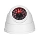 thumbnail image 2 of Cámara de vigilancia simulada con domo inalámbrico para interiores y exteriores Mr‑18b con 30 LED IR ficticios, 2 of 12