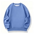 thumbnail image 7 of Hurxie Boys Sweatshirts Kids Fashion Fleece Long Sleeve Crewneck Pullover 8-9 Years, 7 of 7