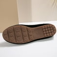 thumbnail image 4 of Tawop Womens Shoes Casual Flat Womans Shoes Round Toe Breathable Loafers Soft Versatile Rhinestone, 4 of 9