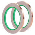 thumbnail image 1 of Cinta de LáMina de Cobre Conductora de Doble Cara Adhesivo Conductor Fuerte para Vidrieras, Blindaje EMI, ReparacióN EléCtrica, 1 of 5