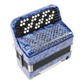 thumbnail image 4 of Acordeón Bling Bling 62 teclas 60 teclas de bajo Azul oscuro, 4 of 12