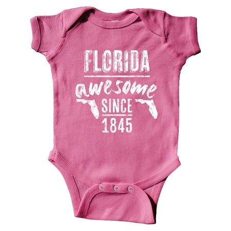 

Inktastic Florida- Awesome Since 1845 Gift Baby Boy or Baby Girl Bodysuit
