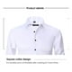 thumbnail image 3 of Camisa Formal De Manga Larga De Seda Helada Para Hombre, 3 of 5