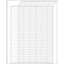 White Vertical Incentive Chart – Jumbo 22IN X 28IN [T73203]