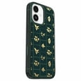 thumbnail image 2 of OtterBox Symmetry Clear MagSafe Case w/Camera Control Golden Bloom (Green) for iPhone 17, 2 of 4