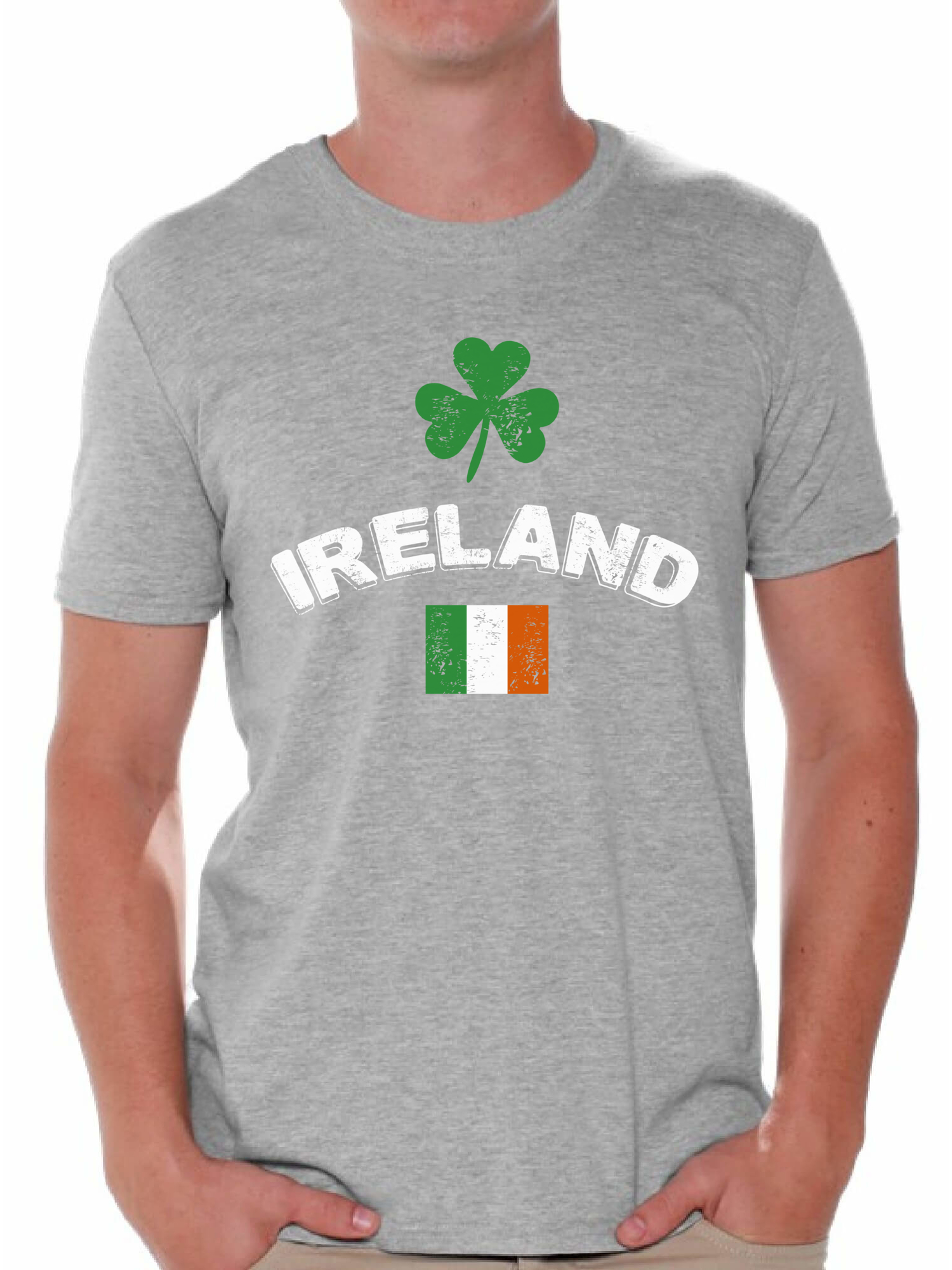 Green Shamrock Shirt Irish Pattys St Patricks Day Shirt for Men /& Women
